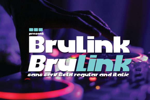 Brulink: A Bold Display Font for High-Impact Design
