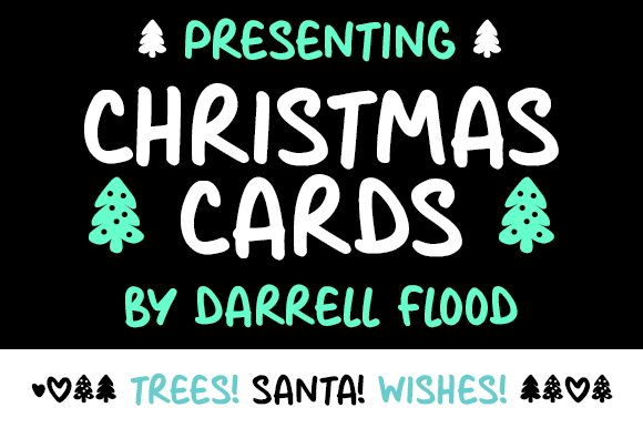 Christmas Cards: A Festive Display Font for Holiday Design