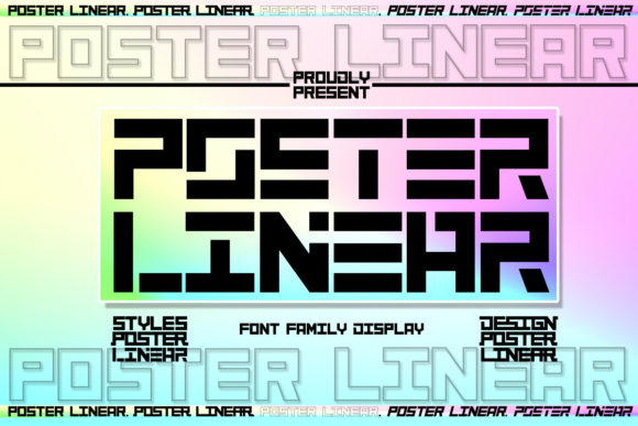 Poster Linear: The Futuristic Edge Your Design Needs