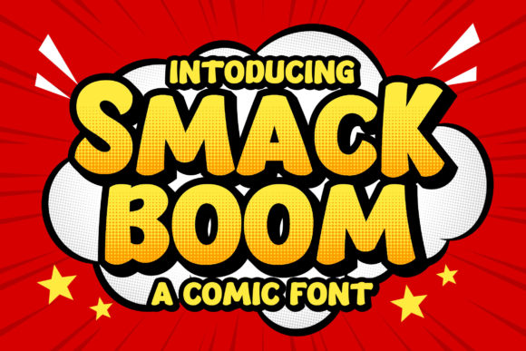 Smack Boom: Elevating Playful Design with Cartoon-Inspired Typography