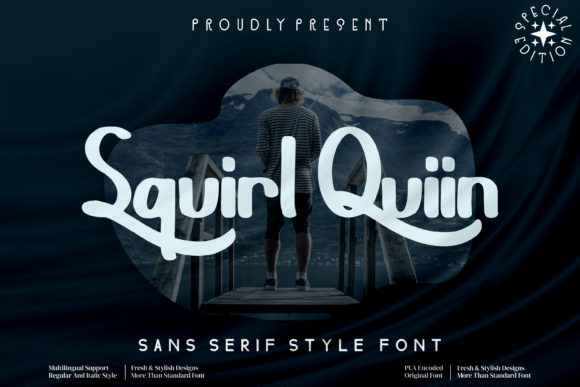 Squirl Quiin: The Premium Signature Font for Luxury Branding